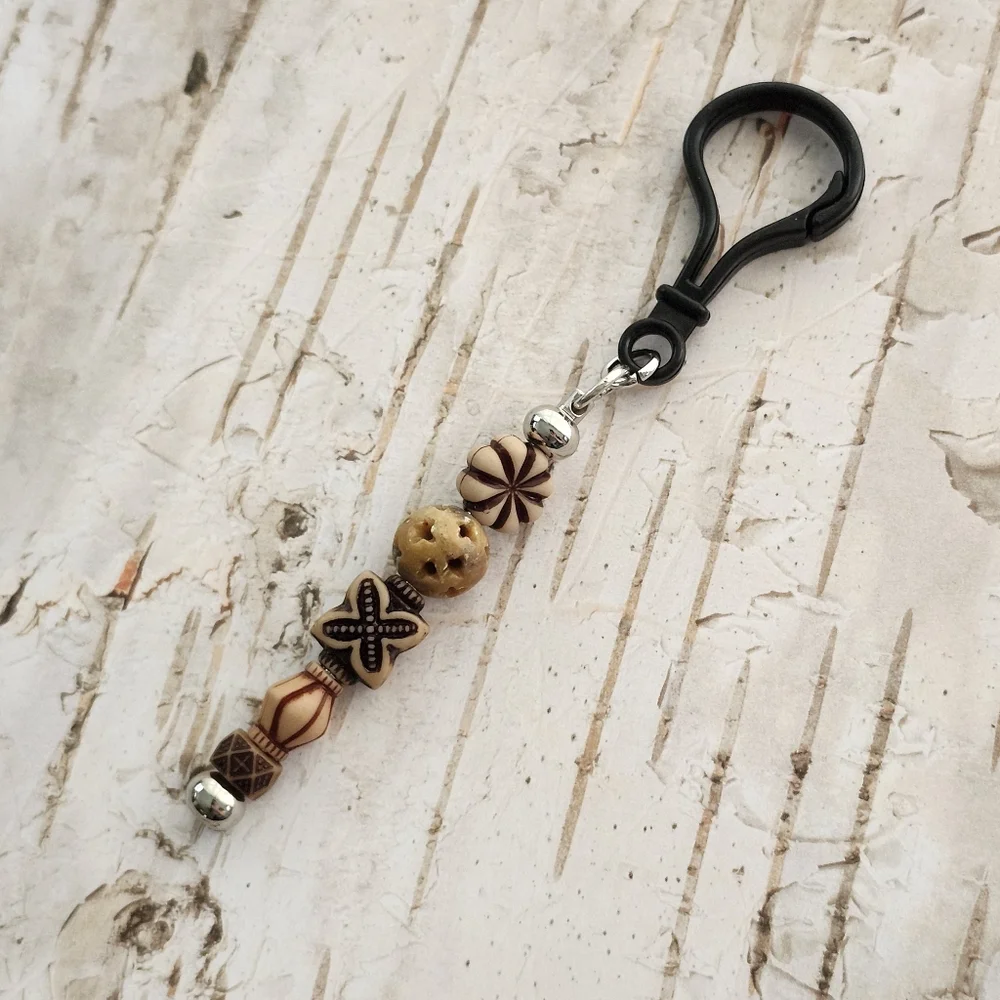 Handcrafted Dog Collar Charm Tribal Bohemian